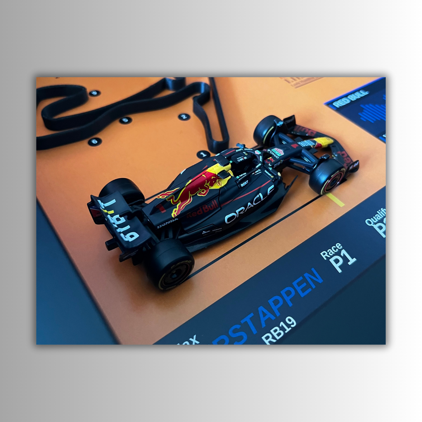 F1 2021 Dutch GP Max Verstappen Home Race Win 3D Track Frame
