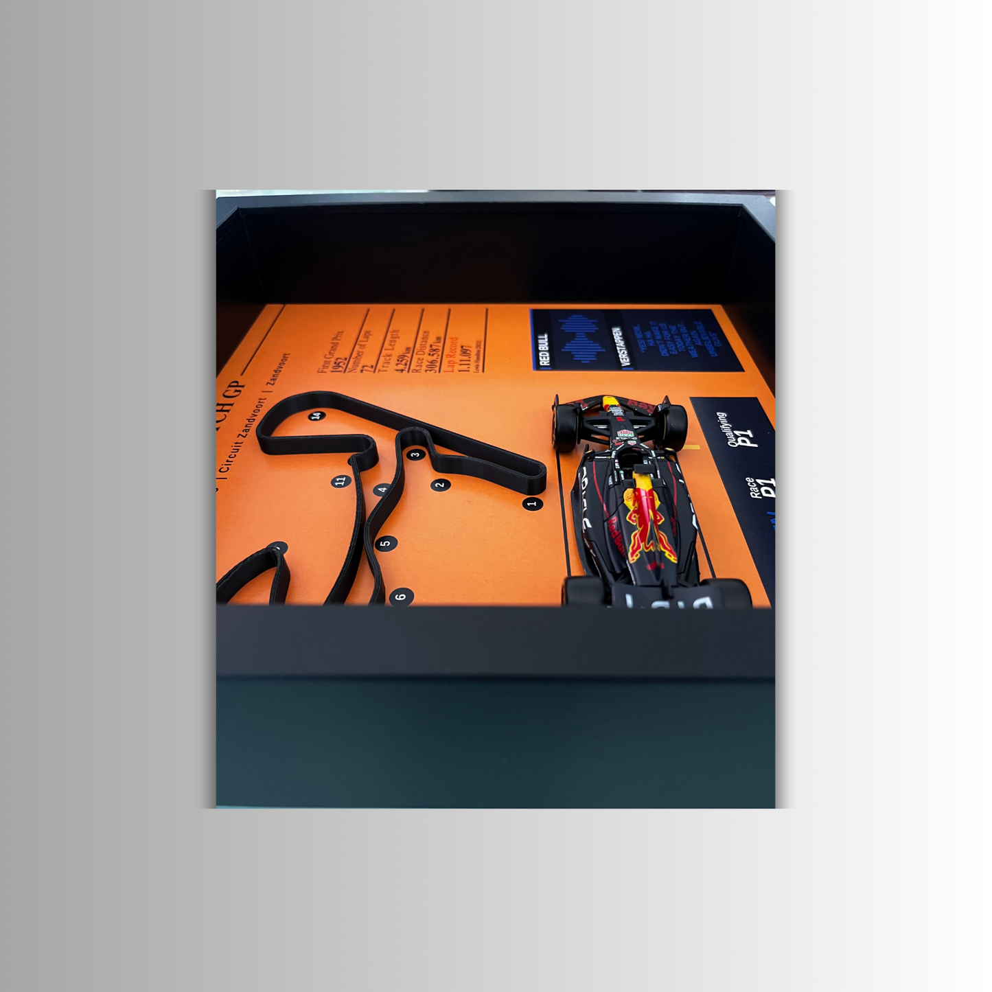 F1 2021 Dutch GP Max Verstappen Home Race Win 3D Track Frame