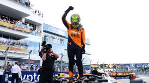 F1 2024 Miami GP Lando Norris First Win 3D Track Frame